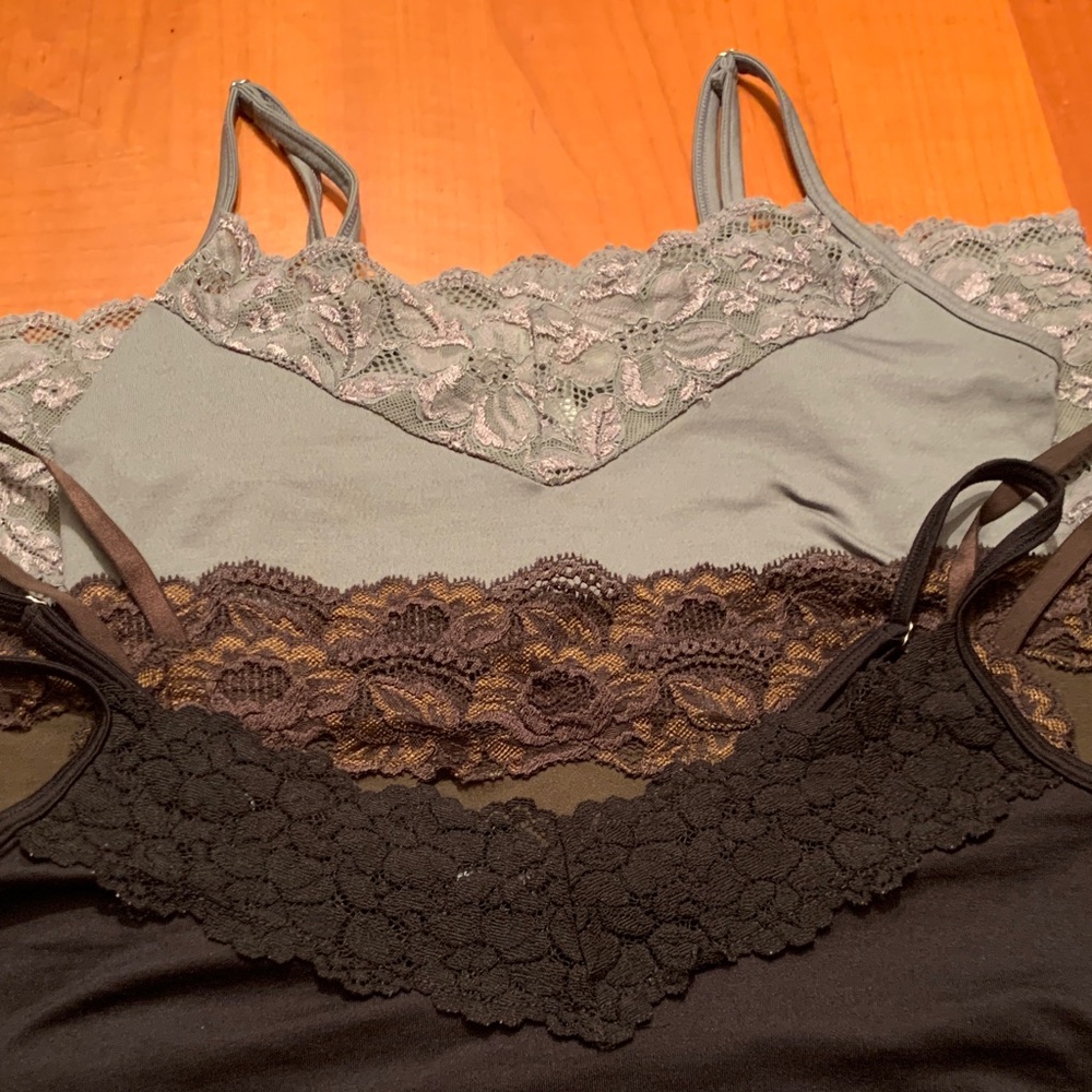 Bundle White House/ Black Market / Ann Taylor Bundle of Lace Trim Chemise Set